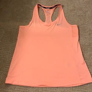 Nike V-Neck Coral Tank